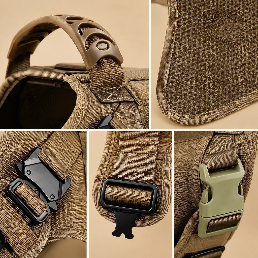 Taktis – Harnais Tactique Chien K9