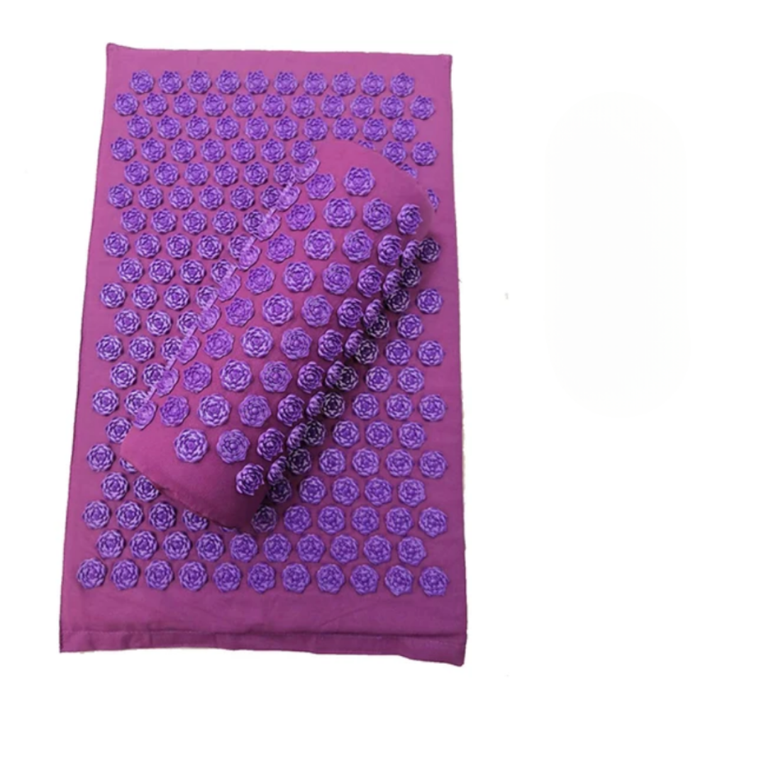Tapis de Relaxation Champ de Fleurs - Soulagement Musculaire
