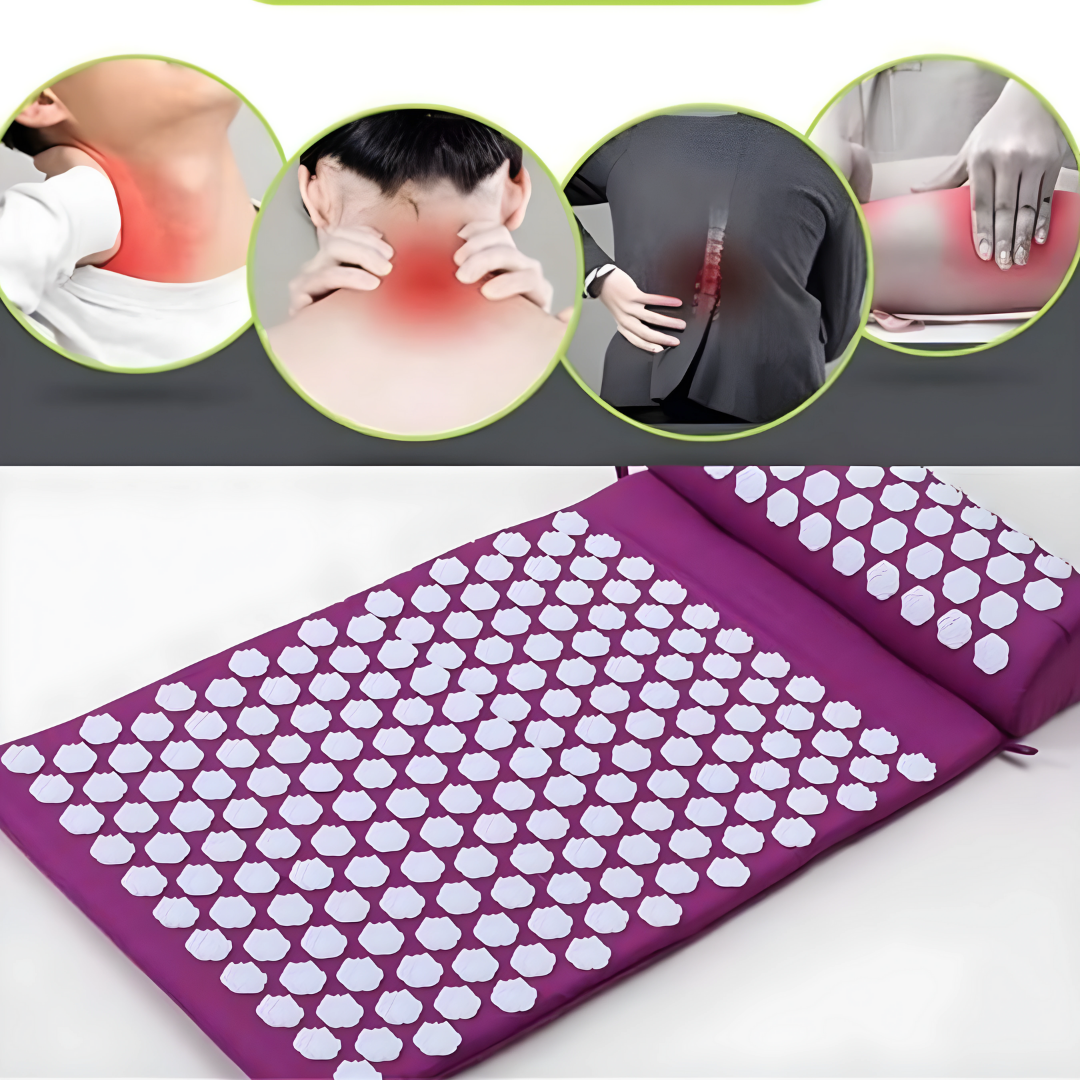 Tapis de Relaxation Champ de Fleurs - Soulagement Musculaire