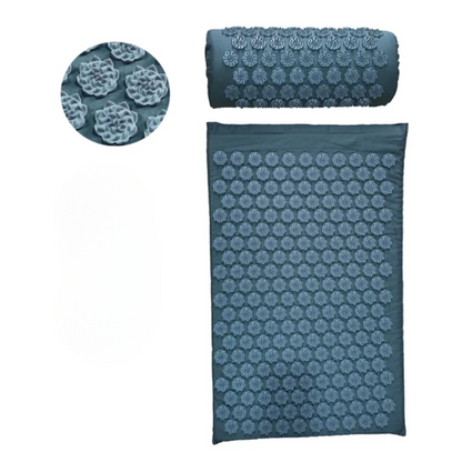 Tapis de Relaxation Champ de Fleurs - Soulagement Musculaire