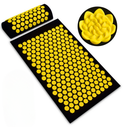 Tapis de Relaxation Champ de Fleurs - Soulagement Musculaire