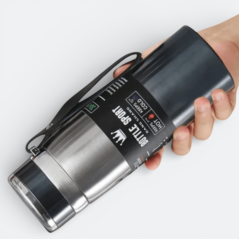 Thermos avec Filtre à Thé Beige Doré - | AïtaVia