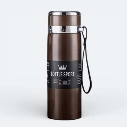 Thermos avec Filtre à Thé Brun Gris - | AïtaVia
