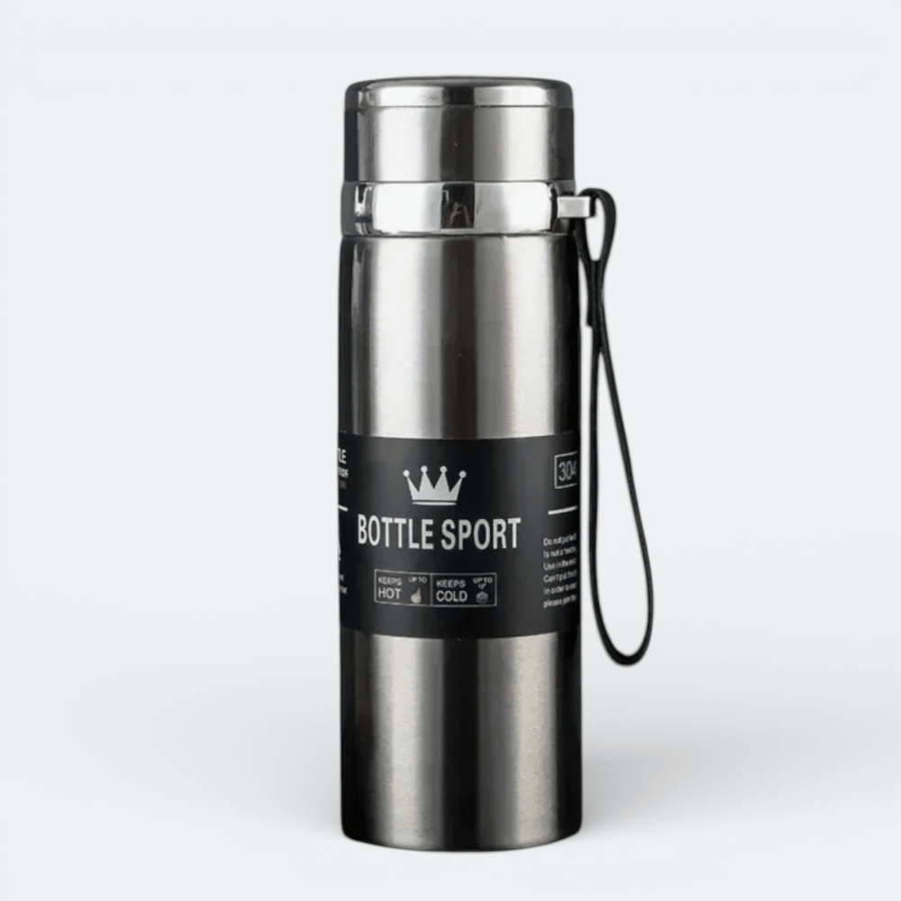 Thermos avec Filtre à Thé Gris Métal - | AïtaVia