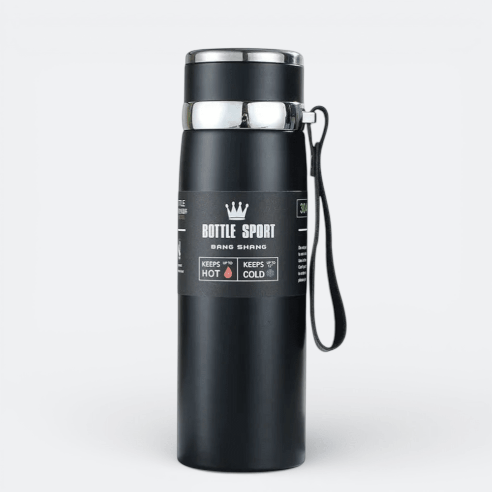 Thermos avec Filtre à Thé Noir Charbon - | AïtaVia