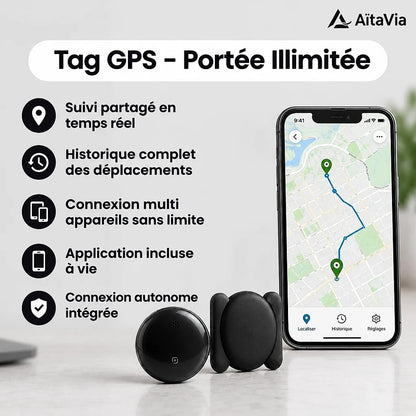 Traqvia – Traceur GPS Sans Abonnement