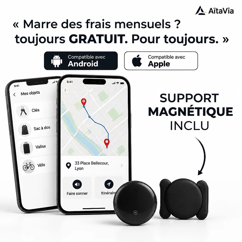 Traqvia – Traceur GPS Sans Abonnement