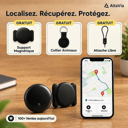 Traqvia – Traceur GPS Sans Abonnement