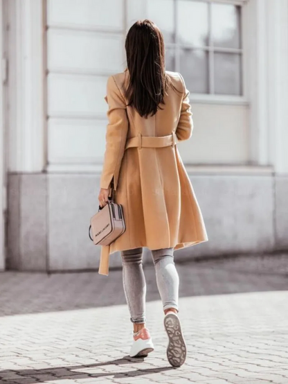 Trench-coat Femme Élégant et Intemporel pour l'Automne