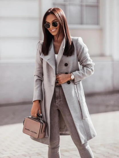 Trench-coat Femme Élégant et Intemporel pour l'Automne