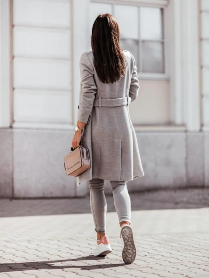 Trench-coat Femme Élégant et Intemporel pour l'Automne