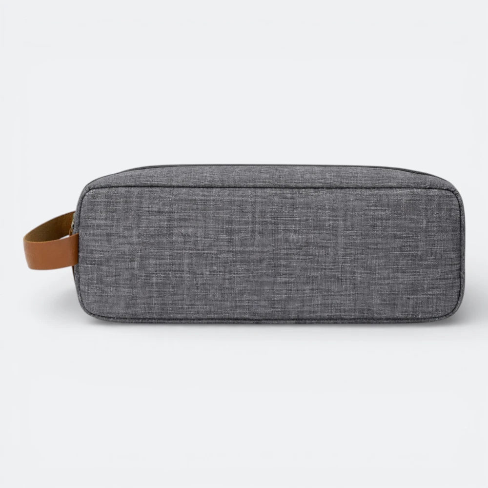 Trousse de Toilette avec Poignée Bleu Gris - | AïtaVia