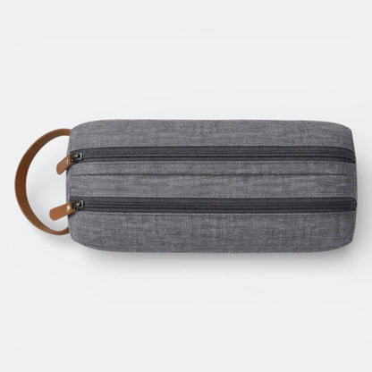 Trousse de Toilette avec Poignée Bleu Gris - | AïtaVia