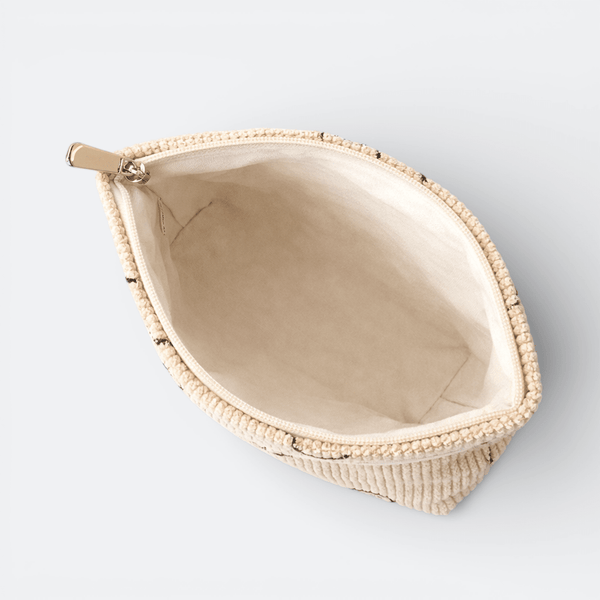 Trousse de Toilette pour Voyage Sourires Marron - | AïtaVia