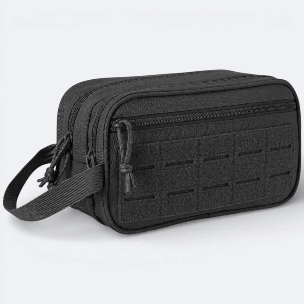 Trousse Hygiene Homme de Voyage Noir Charbon - | AïtaVia