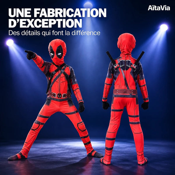 Valdrix – Déguisement Deadpool Enfant
