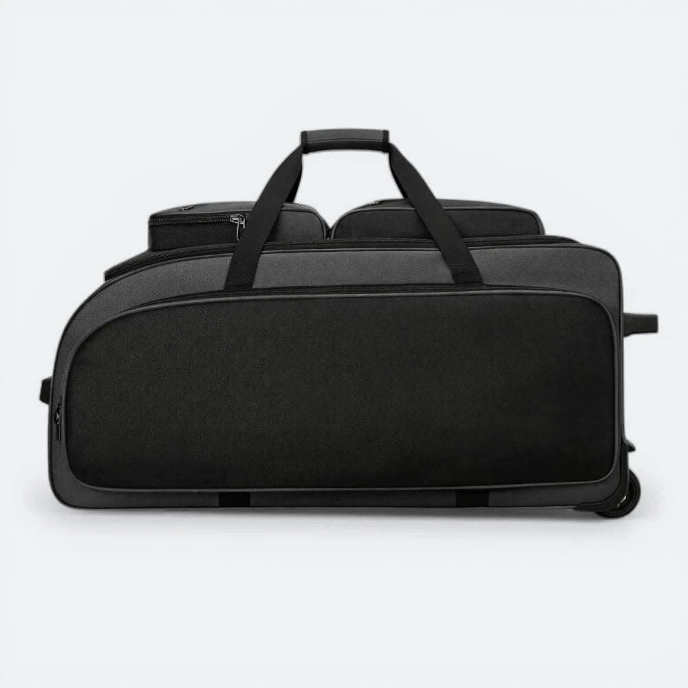 Valise à Trois Roues Noir Profond - | AïtaVia