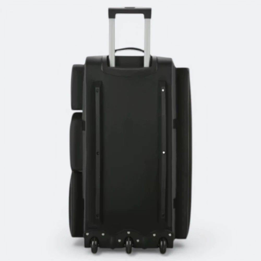 Valise à Trois Roues Noir Profond - | AïtaVia