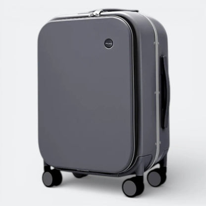 Valise avec Compartiment Ordinateur Gris Fumé - | AïtaVia