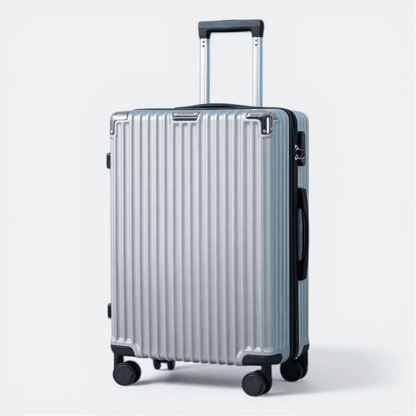 Valise avec Poignée Rétractable Gris Clair - | AïtaVia