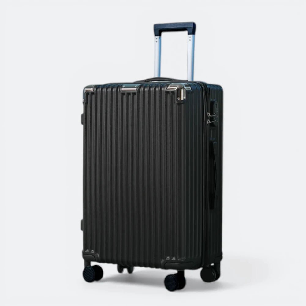 Valise avec Poignée Rétractable Noir Charbon - | AïtaVia