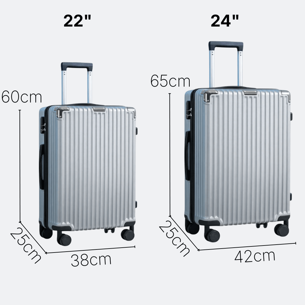 Valise avec Poignée Rétractable Vert Turquoise - | AïtaVia