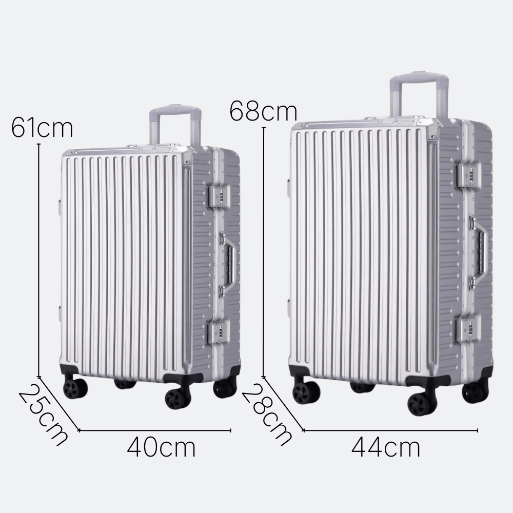 Valise avec Port USB Beige Ivoire - | AïtaVia