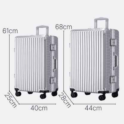 Valise avec Port USB Beige Ivoire - | AïtaVia