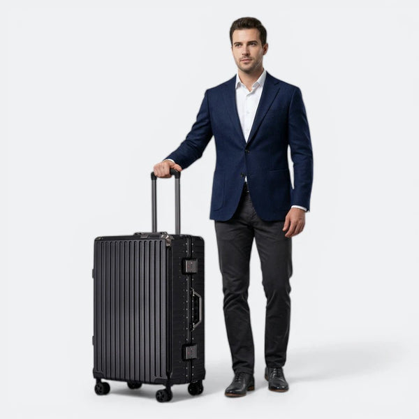 Valise avec Port USB Beige Ivoire - | AïtaVia