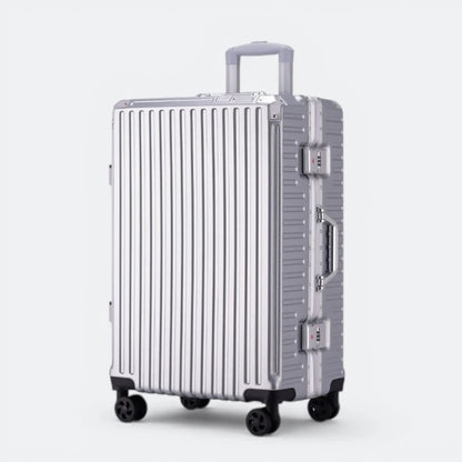 Valise avec Port USB Gris Clair - | AïtaVia