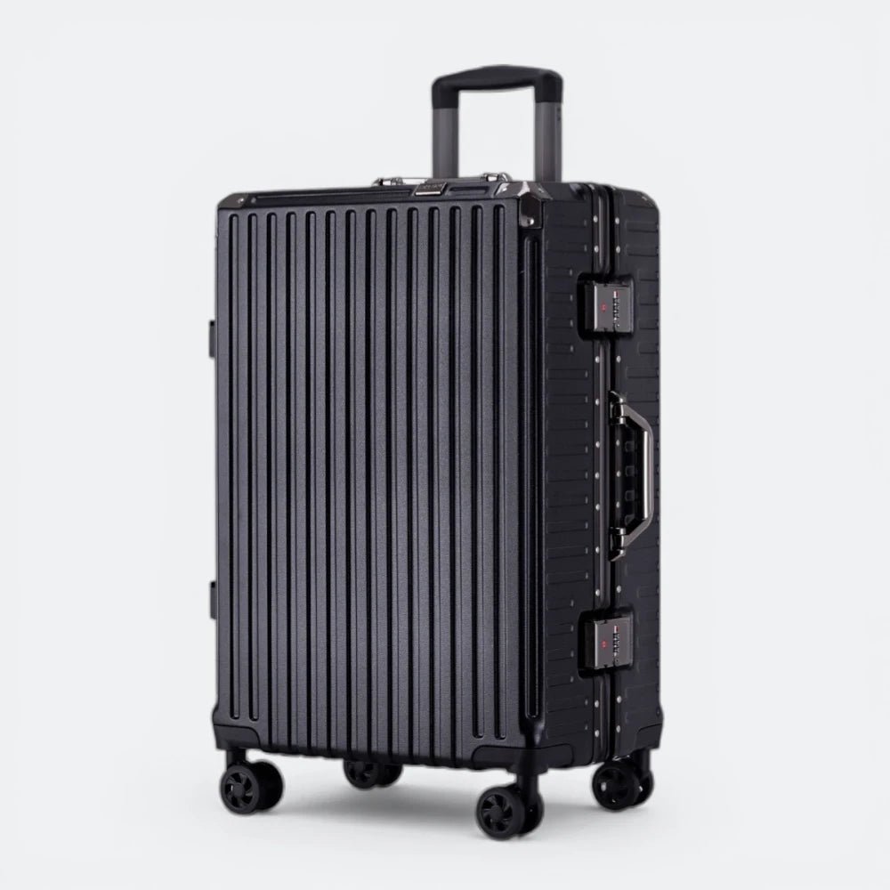 Valise avec Port USB Noir Charbon - | AïtaVia
