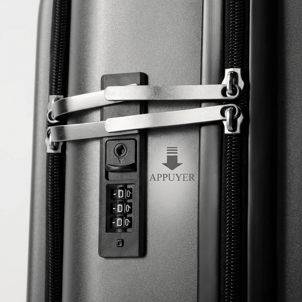 Valise avec Porte Gobelet Argent - | AïtaVia