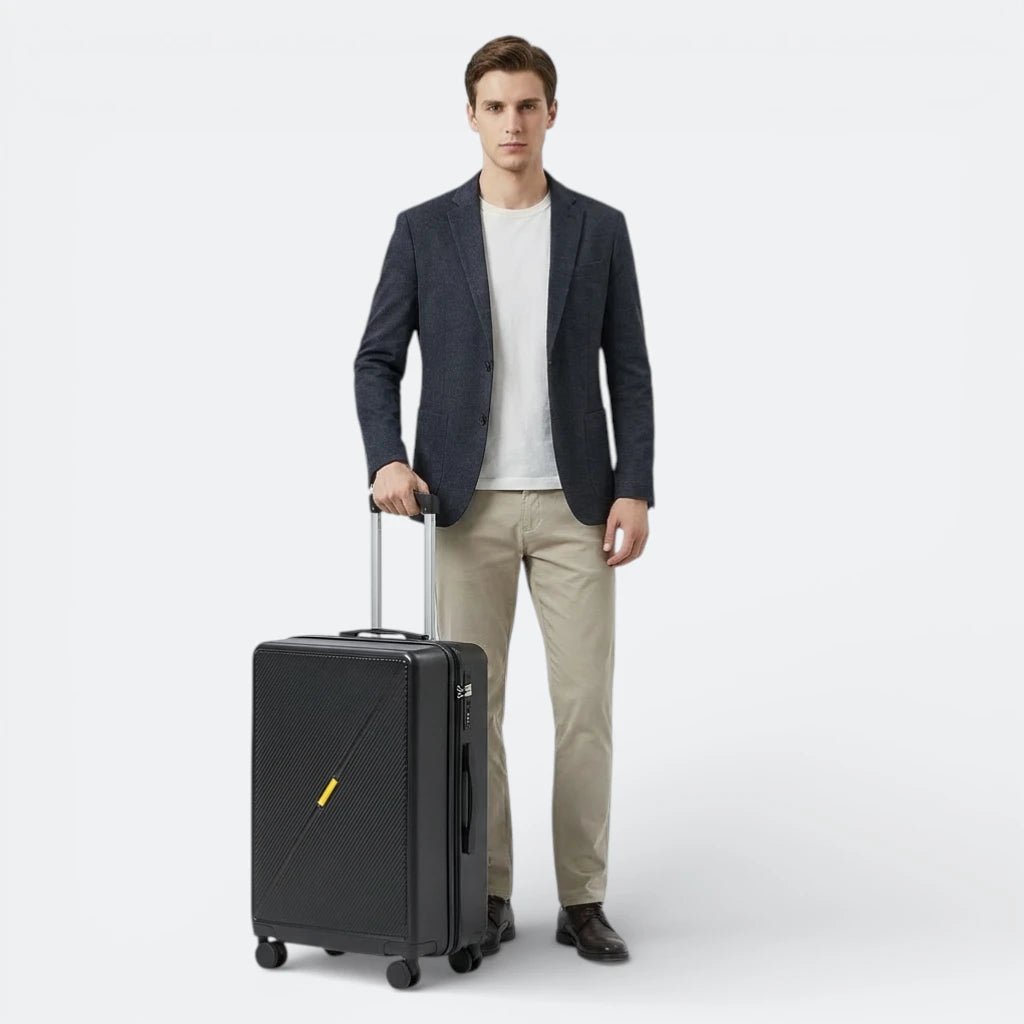 Valise avec Prise USB Bleu Pervenche - | AïtaVia