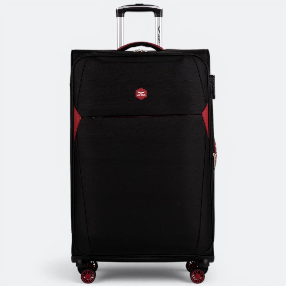 Valise avec Serrure Noir Profond - | AïtaVia