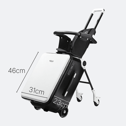 Valise avec Siege Enfant Jaune Soleil - | AïtaVia