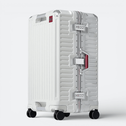 Valise Cadre Aluminium Blanc Cassé - | AïtaVia