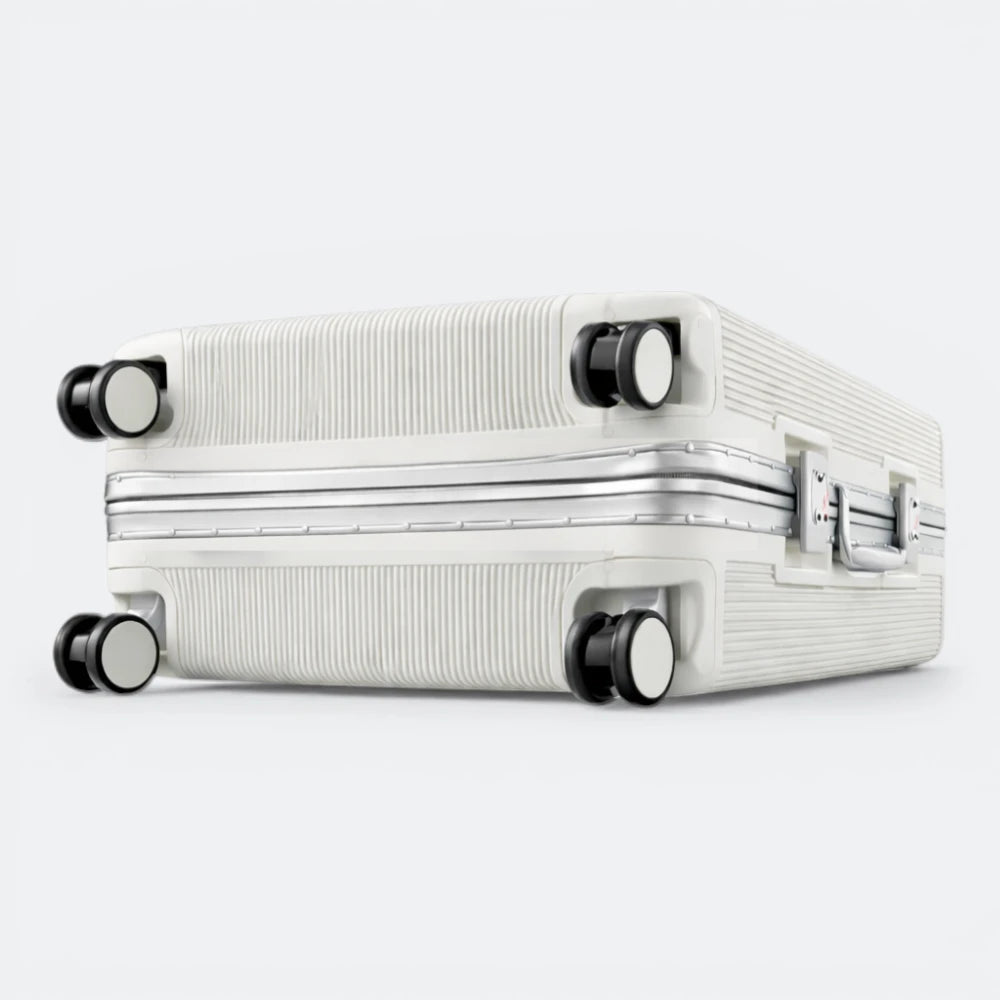 Valise Cadre Aluminium Fermeture TSA Vert Grisâtre - | AïtaVia