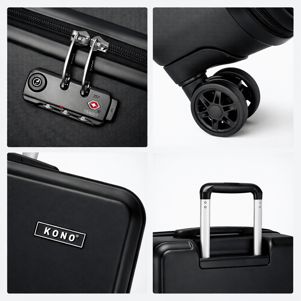 Valise Coque Rigide Légère Vert Lagon - | AïtaVia