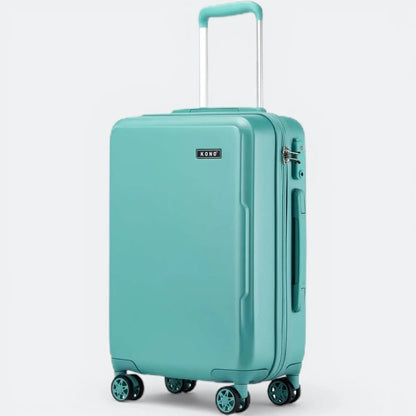 Valise Coque Rigide Légère Vert Lagon - | AïtaVia