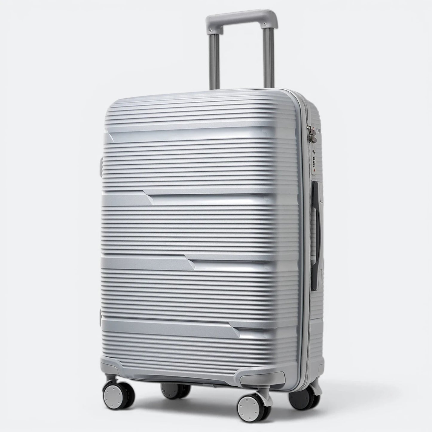 Valise de Cabine Grand Capacité Gris Perle - | AïtaVia