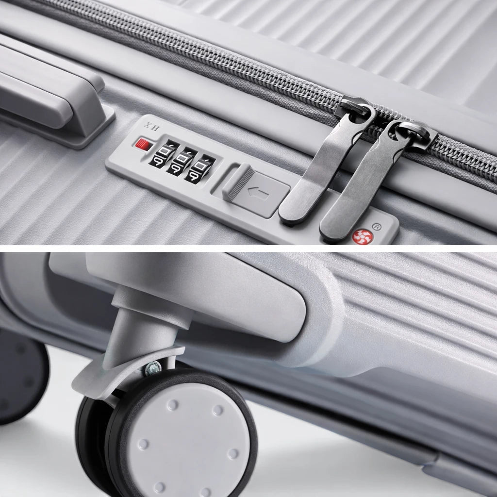 Valise de Cabine Grand Capacité Vert Canard Foncé - | AïtaVia