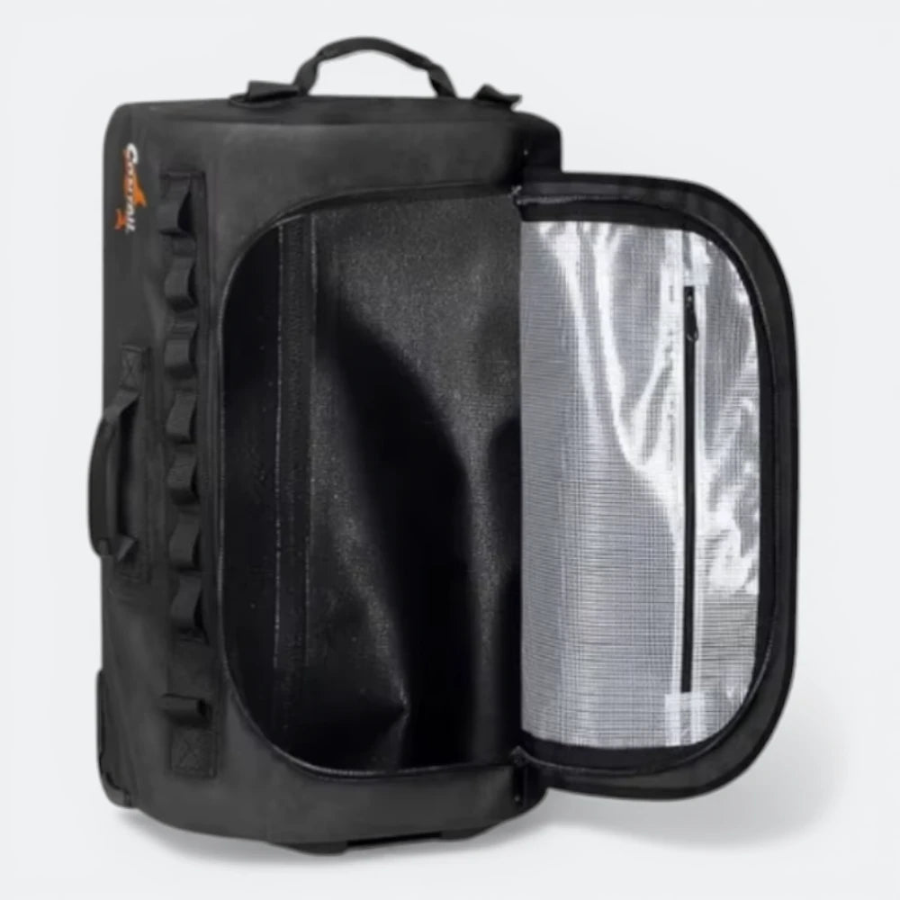 Valise de Plongée Étanche à Roulette Noir Charbon - | AïtaVia