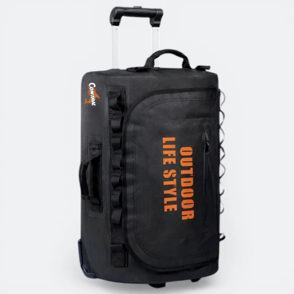 Valise de Plongée Étanche à Roulette Noir Charbon - | AïtaVia