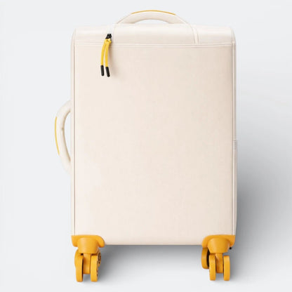 Valise de Voyage Étanche 4 Roues Beige Ivoire - | AïtaVia