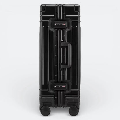 Valise Rigide Argentée Argent - | AïtaVia