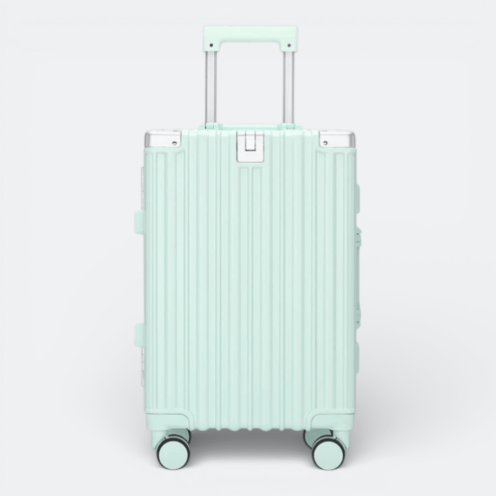 Valise Rigide Roulette Solide Vert D’eau - | AïtaVia