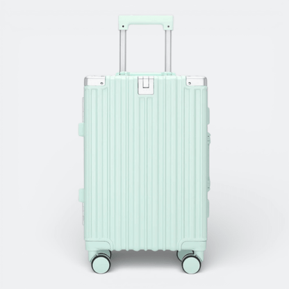Valise Rigide Roulette Solide Vert D’eau - | AïtaVia
