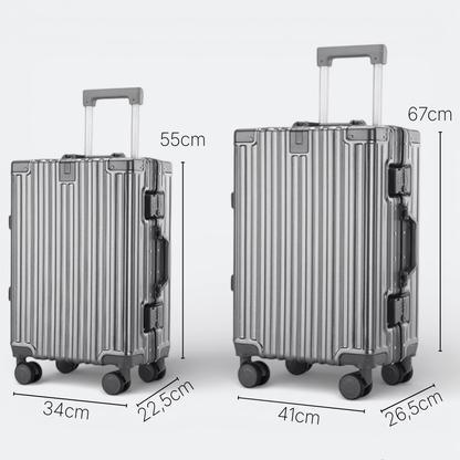 Valise Rigide Roulette Solide Vert D’eau - | AïtaVia