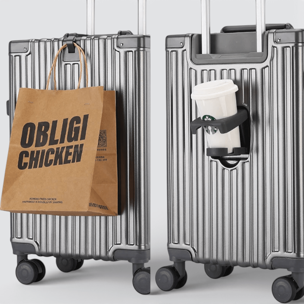 Valise Rigide Roulette Solide Vert D’eau - | AïtaVia