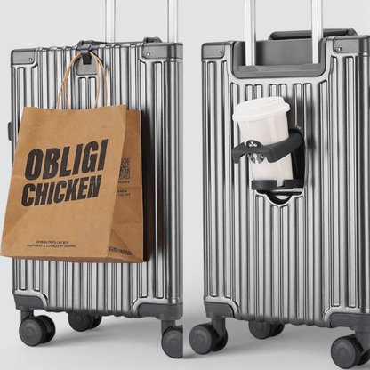 Valise Rigide Roulette Solide Vert D’eau - | AïtaVia